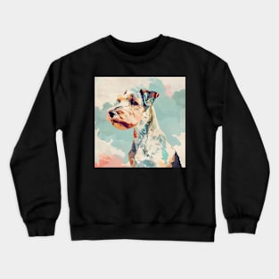 Lakeland Terrier in 80's Crewneck Sweatshirt